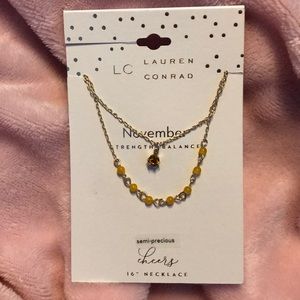 3/$10 New Lauren Conrad November Necklace